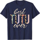Best Tutu Ever Gifts Leopard Print Mother's Day T-Shirt - T-Shirt | Navy