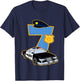 Kids 7th Birthday Police 7 Years Old Officer Car Costume T-Shirt - T-Shirt | Navy