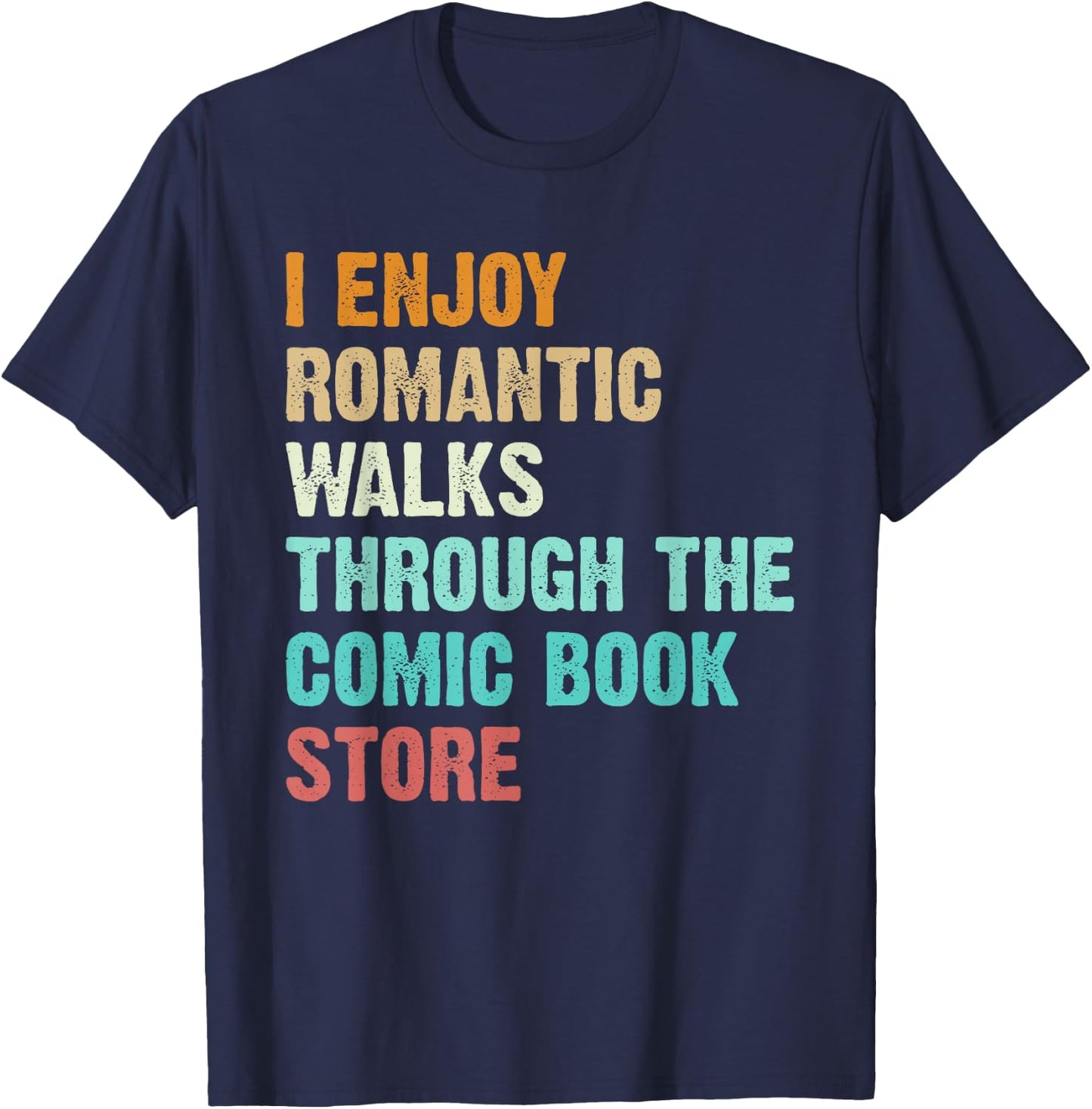Best Comic Book Design Women Kids Comic Book Lovers T-Shirt - T-Shirt | Navy