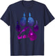 Wolf Paw Stars Wolves T-Shirt - T-Shirt | Navy