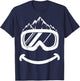 Fun Ski Skiing Funny Snowboard T-Shirt - T-Shirt | Navy