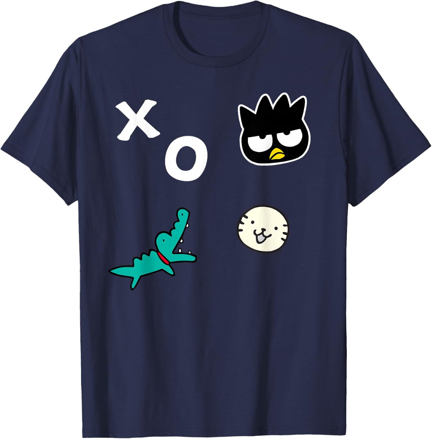 Badtz - Maru XO Patches T-Shirt - T-Shirt | Navy