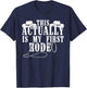 Funny Cowboy Women Rodeo Western Horseback Racing T-Shirt - T-Shirt | Navy