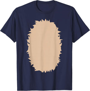 Kids Deer Costume Kids Reindeer Belly Boys Girls , brown, 80 T-Shirt - T-Shirt | Navy