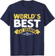 World's best Cat Grandpa T-Shirt - T-Shirt | Navy