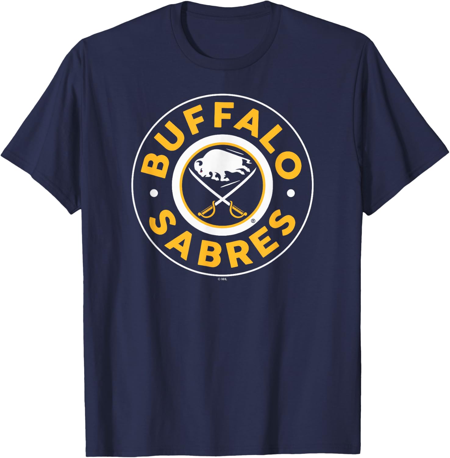 Buffalo Sabres Symbol Royal Officially Licensed T-Shirt - T-Shirt | Navy