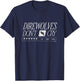 Game Of Thrones Direwolves Don't Cry House Stark Text Logo T-Shirt - T-Shirt | Navy