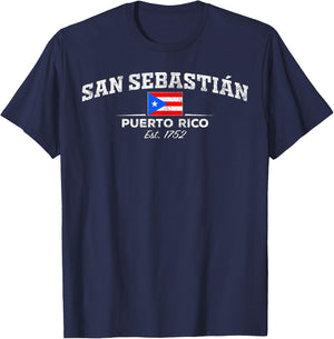 San Sebastian Puerto Rico T-Shirt - T-Shirt | Navy