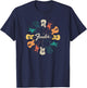 Fender Retro Guitar Kaleidoscope T-Shirt - T-Shirt | Navy