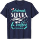 Vet Tech Shirt Funny Veterinary Technician Life Saying Gift T-Shirt - T-Shirt | Navy