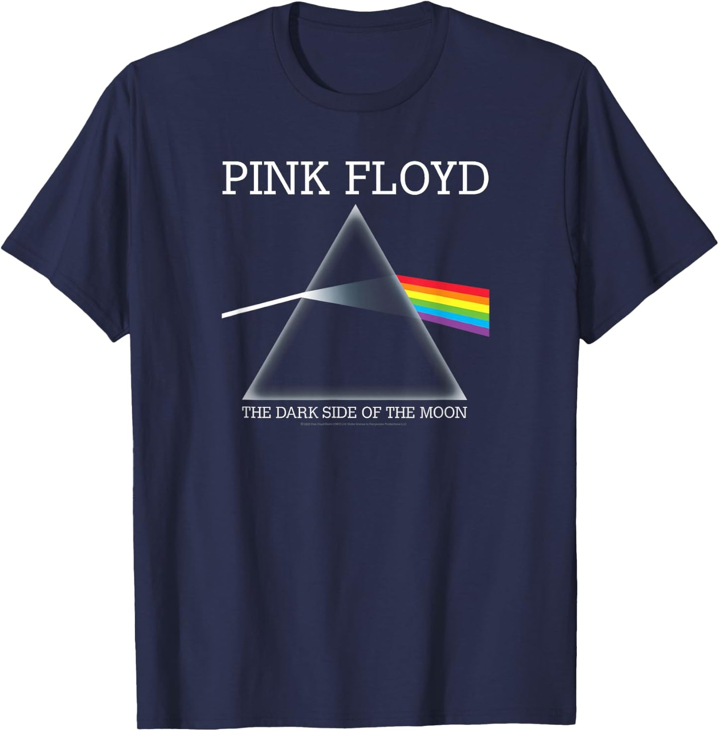 Pink Floyd The Dark Side of The Moon T-Shirt - T-Shirt | Navy
