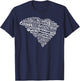 Drink Local South Carolina Breweries T-Shirt - T-Shirt | Navy