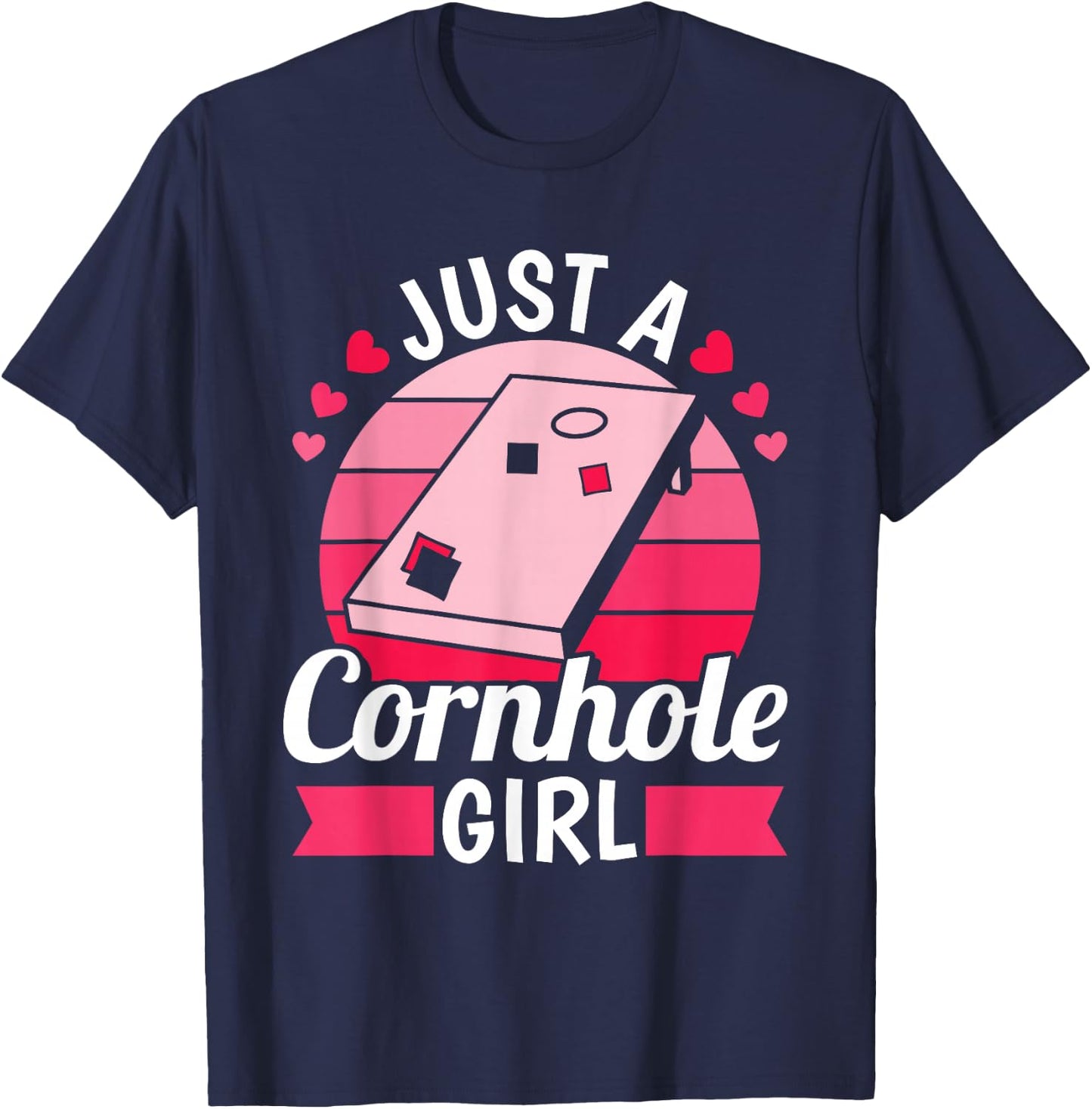 Cornhole - Jeu De Poches Cornhole T-Shirt - T-Shirt | Navy