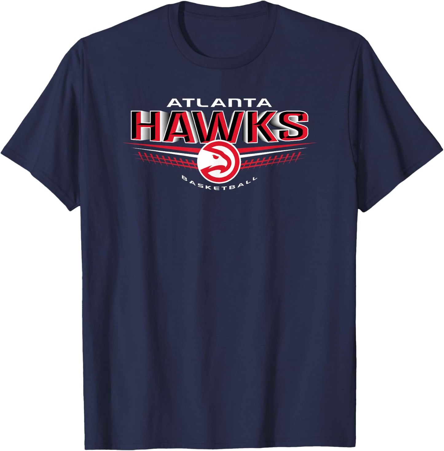 Atlanta Hawks Men's Black NBA T-Shirt - T-Shirt | Navy