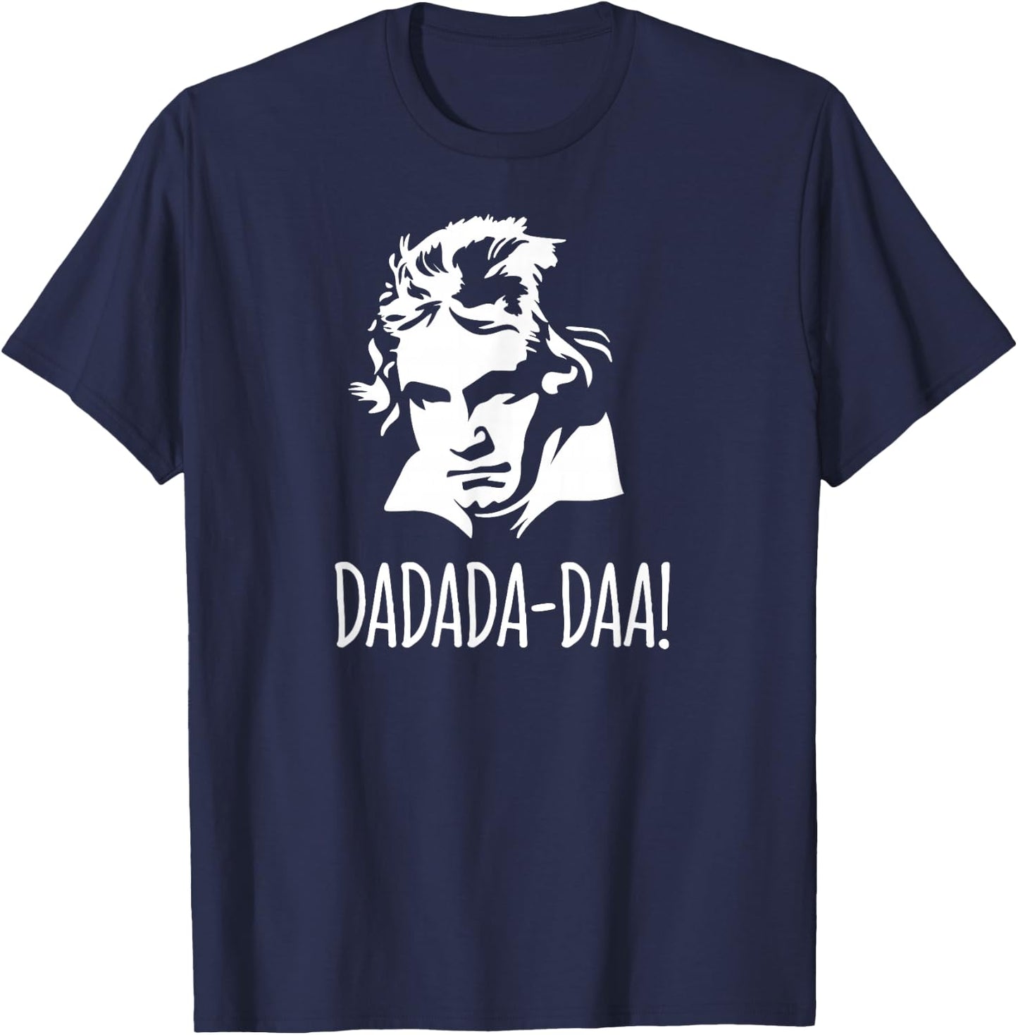Lustiger Ludwig van Beethoven 5. Sinfonie Dadada-daa! Pianist T-Shirt - T-Shirt | Navy