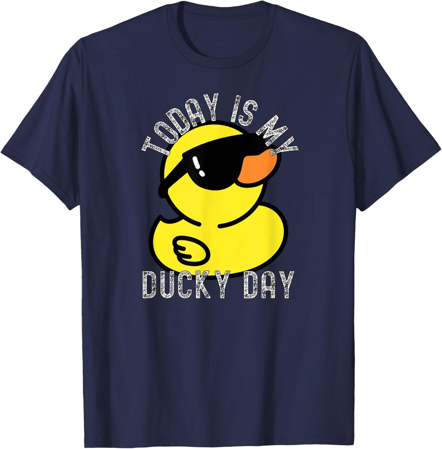 Today Is My Ducky Day Rubber Duck Apparel T-Shirt - T-Shirt | Navy
