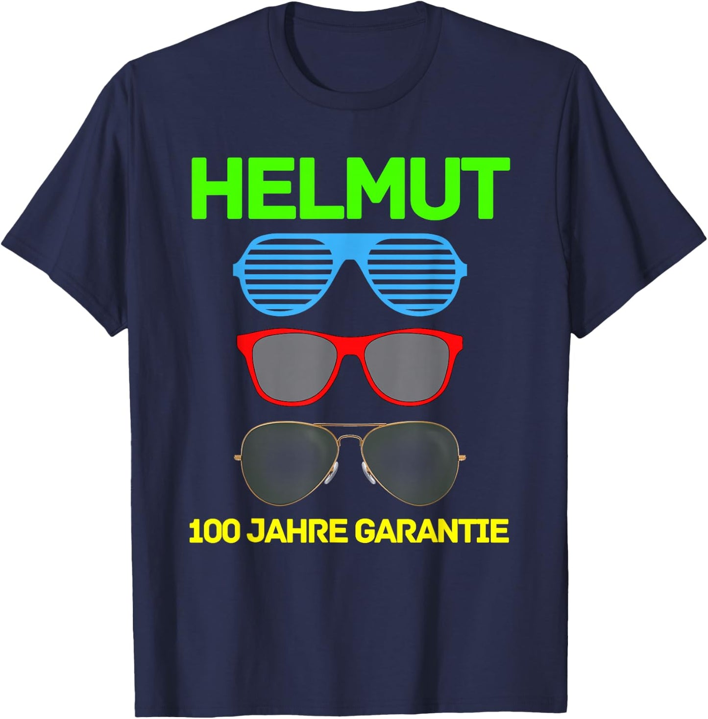 Helmut Mallorca Malle Palma Holiday Party , black, s T-Shirt - T-Shirt | Navy