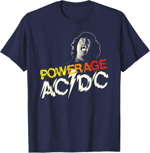 AC/DC Powerage Angus T-Shirt - T-Shirt | Navy