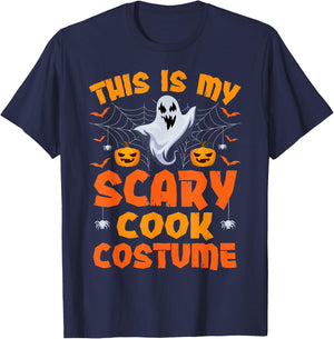 This Is My Scary Cook Costume Halloween T-Shirt - T-Shirt | Navy
