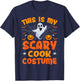 This Is My Scary Cook Costume Halloween T-Shirt - T-Shirt | Navy
