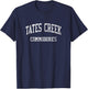 Tates Creek High School HS Lexington KY Vintage Sports T-Shirt - T-Shirt | Navy