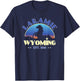 Laramie Wyoming WY Wild Horse T-Shirt - T-Shirt | Navy