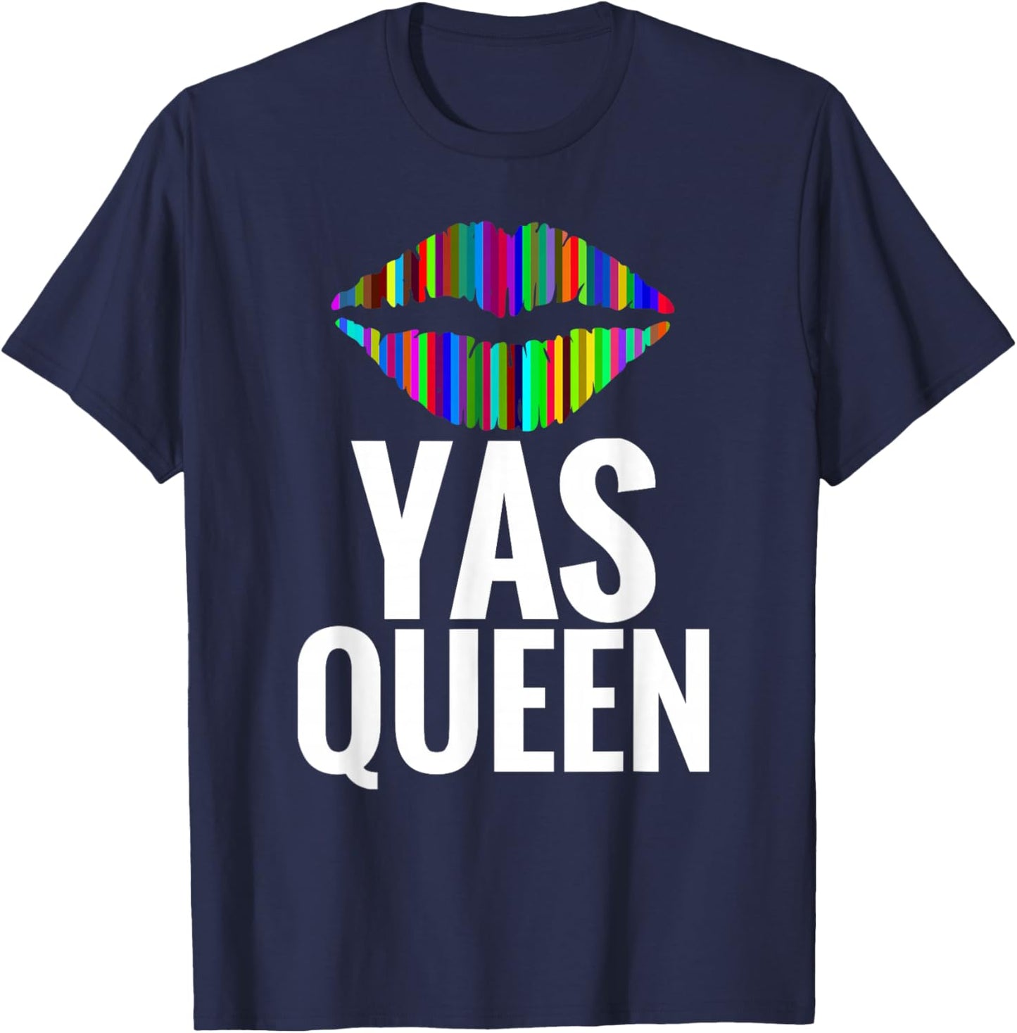 Yas Queen Drag Race T-Shirt - T-Shirt | Navy