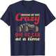 Driving my Wife Crazy Funny RC Car Racing T-Shirt - T-Shirt | Navy
