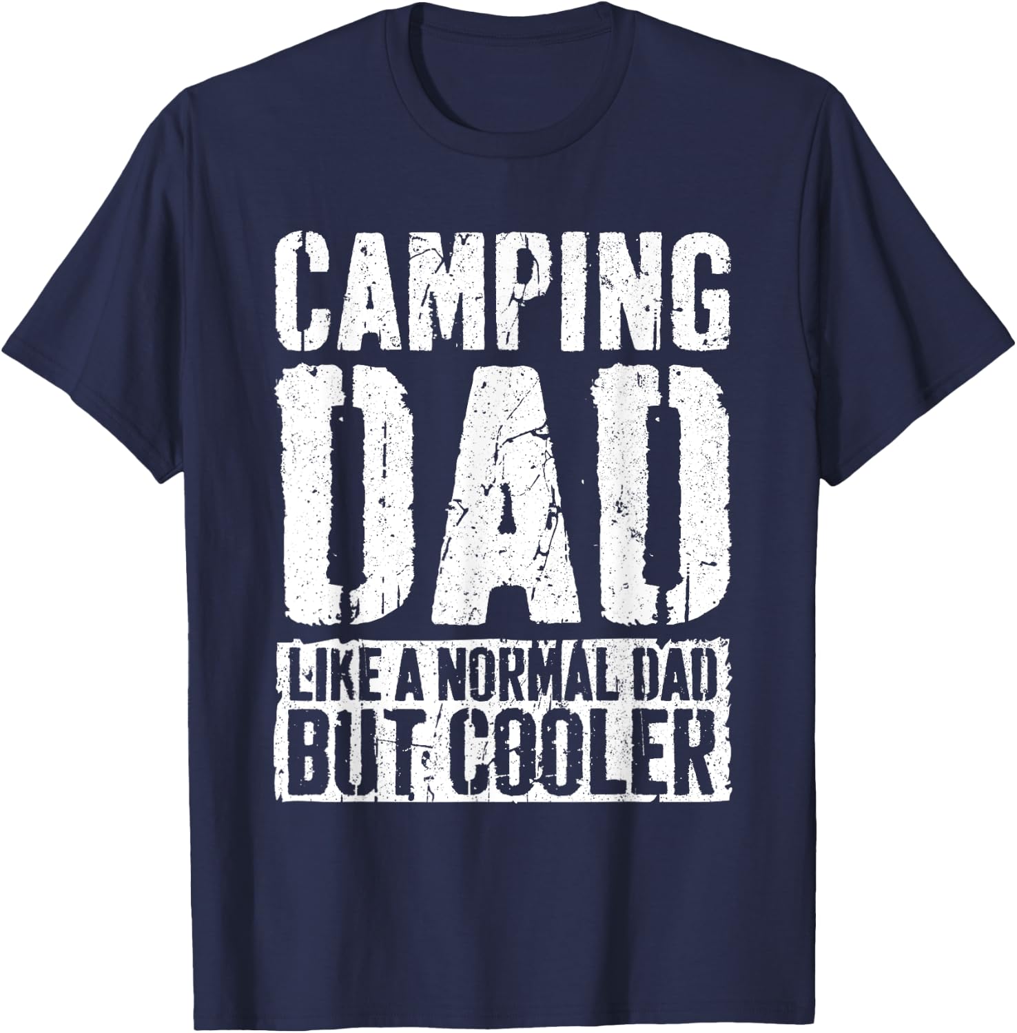 Camping Papa Shirt Herren Vatertag Camping Papa T-Shirt - T-Shirt | Navy
