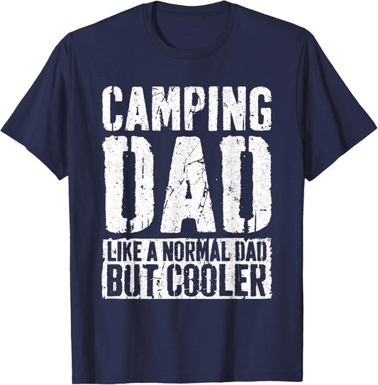 Camping Papa Shirt Herren Vatertag Camping Papa T-Shirt - T-Shirt | Navy