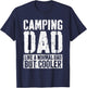 Camping Papa Shirt Herren Vatertag Camping Papa T-Shirt - T-Shirt | Navy