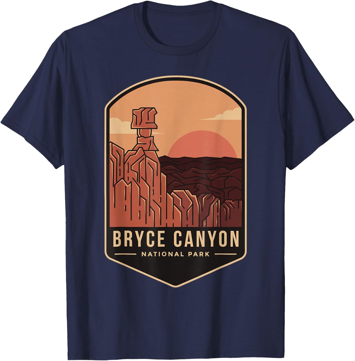 1928 Bryce Canyon National Park Utah T-Shirt - T-Shirt | Navy