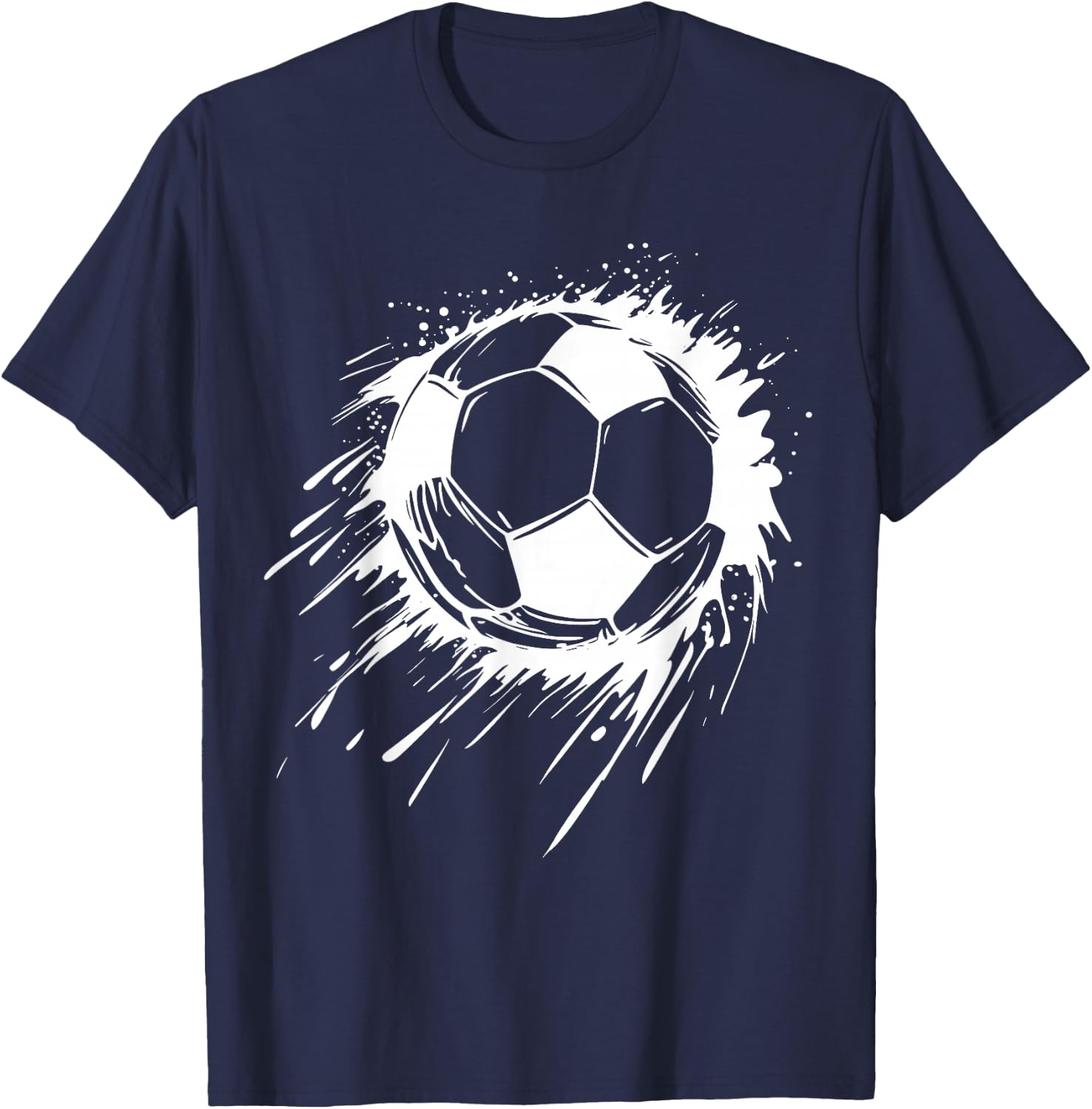 Retro Football Player Football Lover Cool Football , black T-Shirt - T-Shirt | Navy