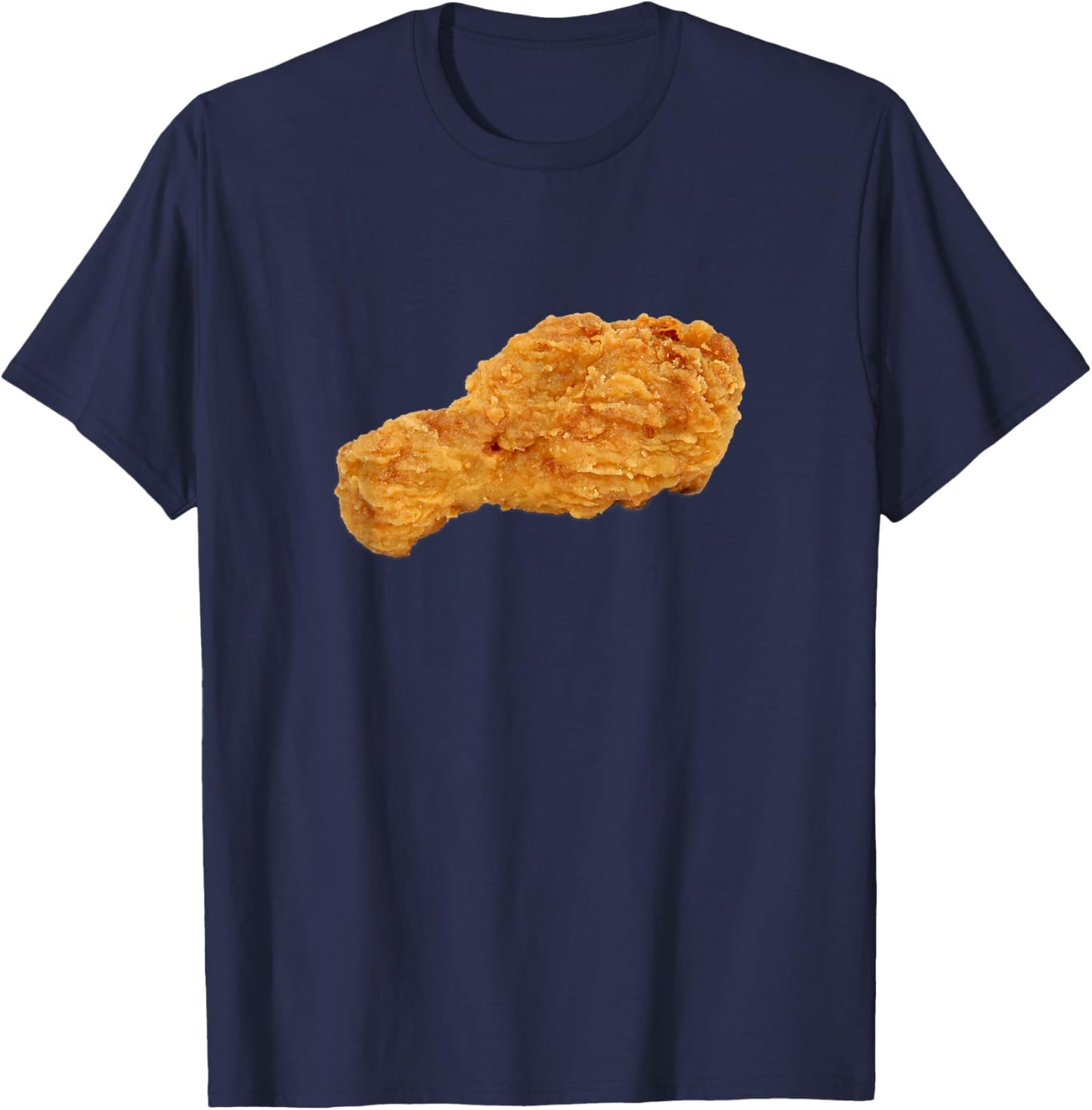 Fried Chicken Drumstick T Shirt T-Shirt - T-Shirt | Navy