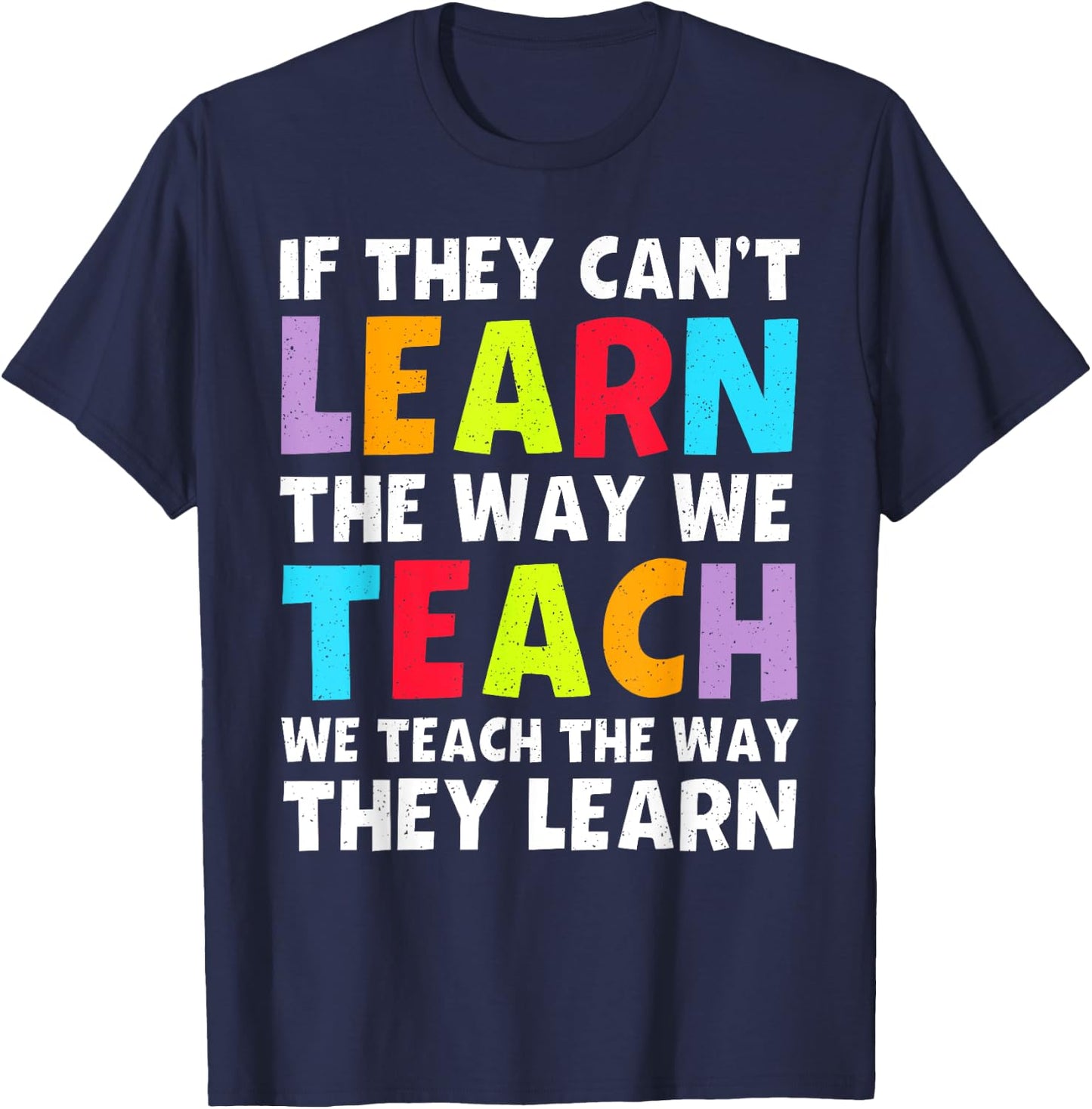 Cool SPED Teacher Design Women Special Ed Teacher T-Shirt - T-Shirt | Navy