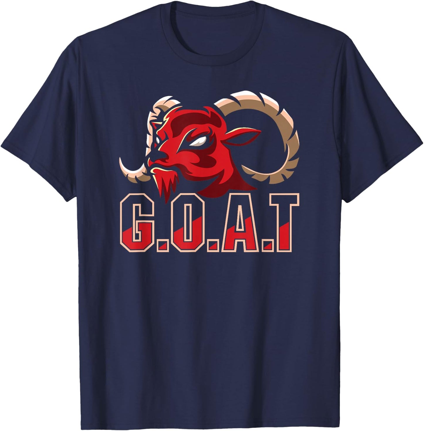 Goat G.o.a.t. T-Shirt - T-Shirt | Navy
