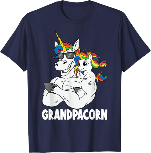 Muscle Grandpa Unicorn Old Pops Grandpacorn Grandfather