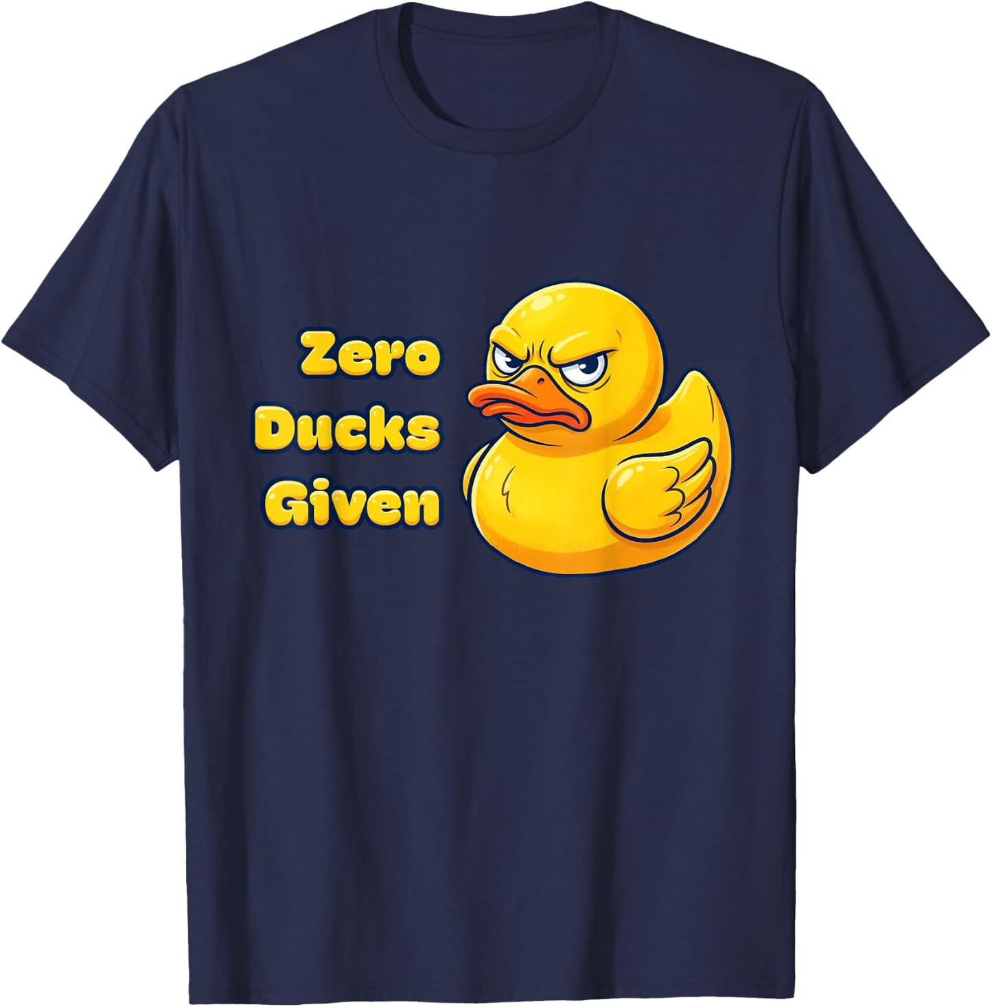 Zero Ducks Given T-Shirt - T-Shirt | Navy