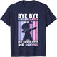Bye Bye Kindergarten Geschafft 2026 Kita Abgänger Schulkind T-Shirt - T-Shirt | Navy