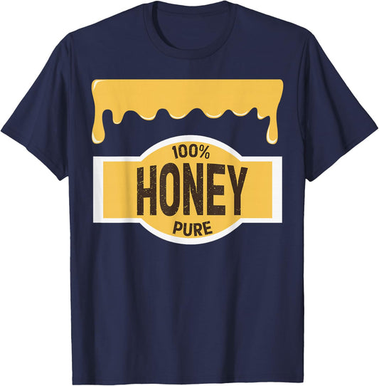 Honey Jar Last Minute Honeypot DIY Halloween Costume T-Shirt - T-Shirt | Navy
