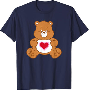Care Bears Vintage Tenderheart Bear Big Hug Portrait T-Shirt - T-Shirt | Navy