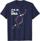 It's in My DNA - Pool Billiard Small T-Shirt - T-Shirt | Navy