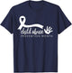 In April We Wear Blue Cool Child Abuse Prevention Awareness T-Shirt - T-Shirt | Navy