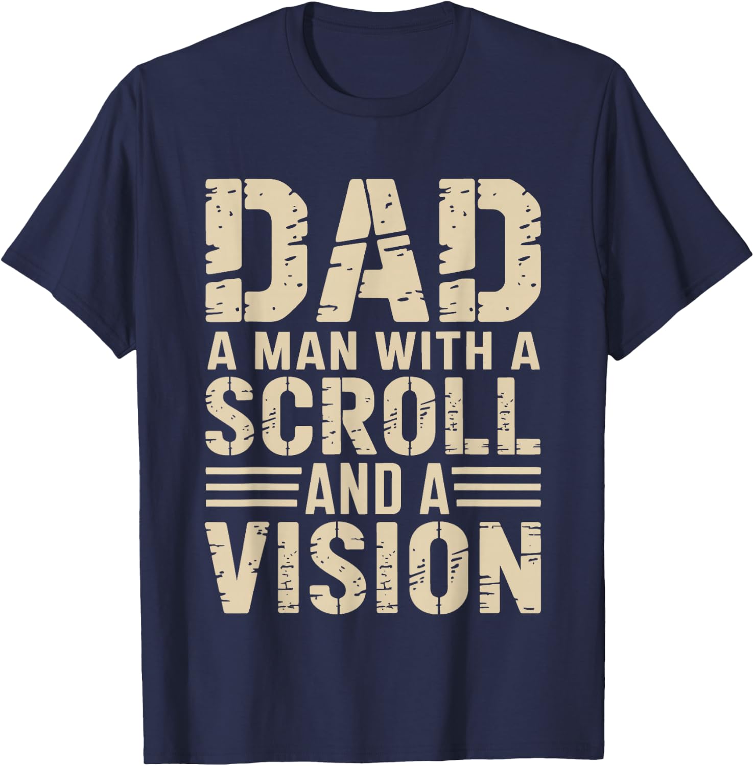 Scroll Saw Dad Woodworking Wood Art Craftsman T-Shirt - T-Shirt | Navy