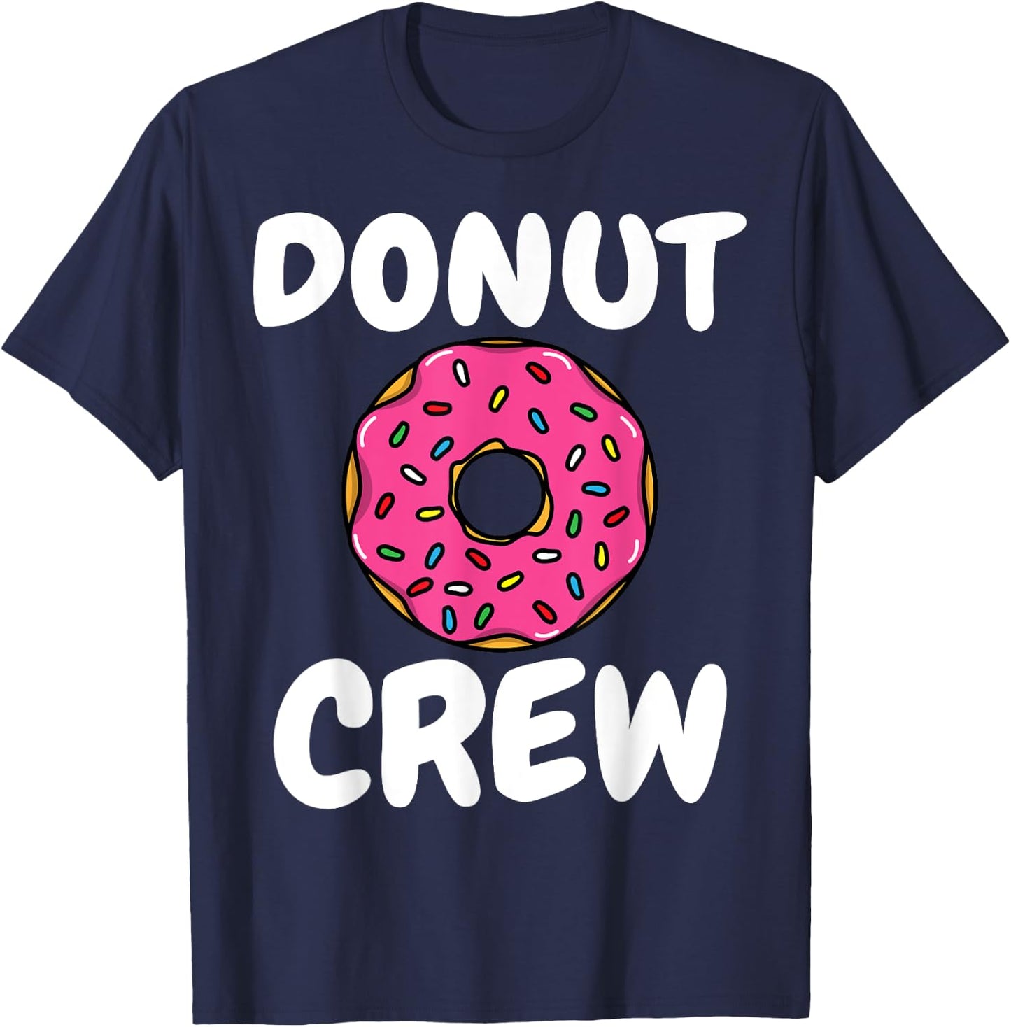 Funny Donut Women Doughnut Sprinkles Donut Lover T-Shirt - T-Shirt | Navy