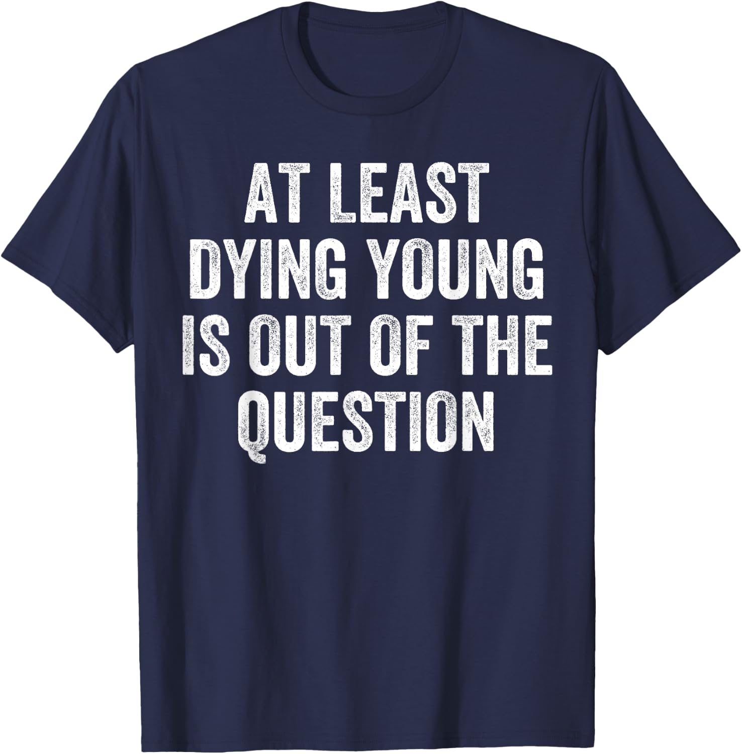 Funny Getting Older 40's 50's 40th Birthday Bday Sarcastic T-Shirt - T-Shirt | Navy