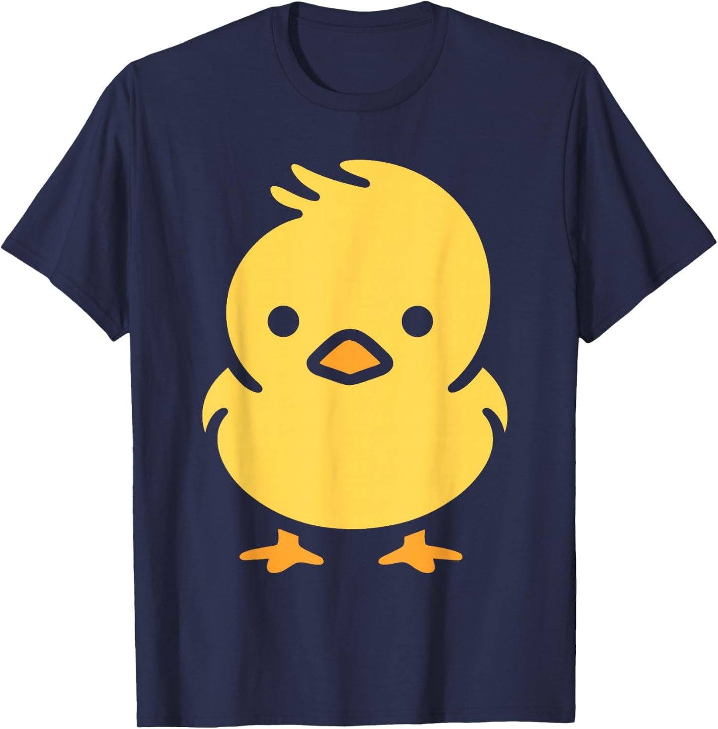 Humorküken lieben einfache, minimalistische kleine Küken T-Shirt - T-Shirt | Navy