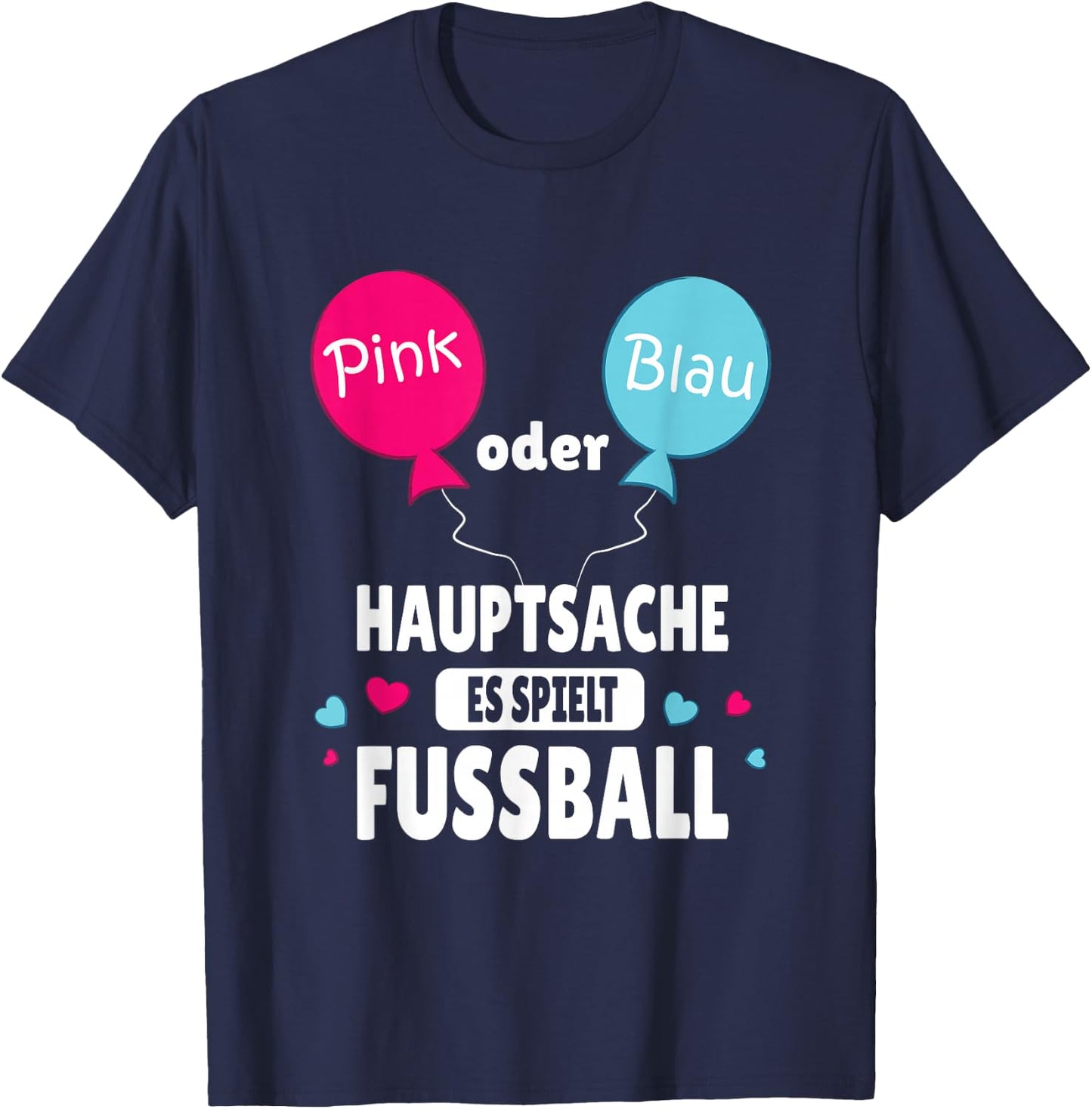 Gender Reveal Party , black, s T-Shirt - T-Shirt | Navy