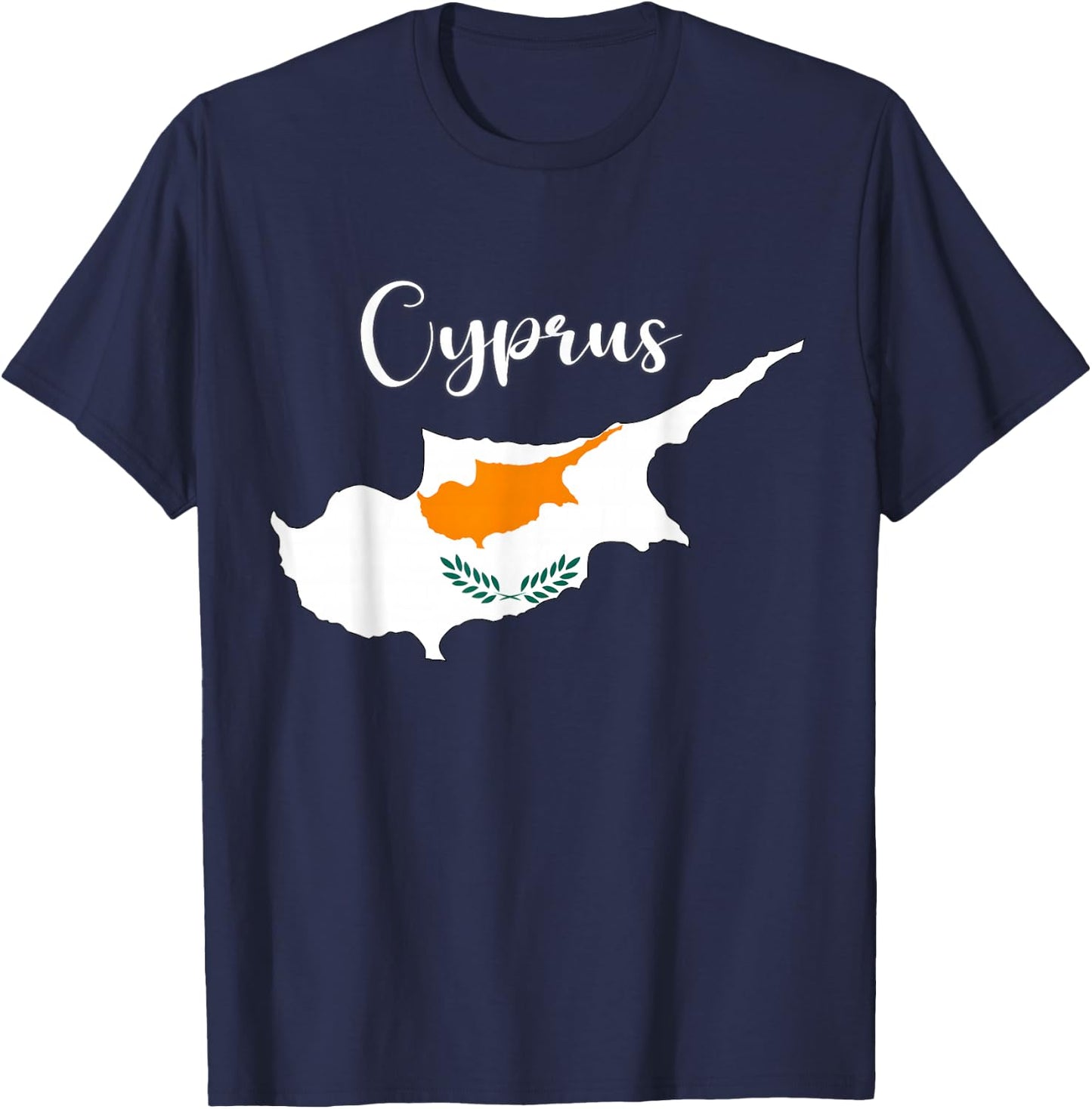 Zypern Flagge , Zypern , Zypern für Frauen T-Shirt - T-Shirt | Navy