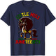 Little Miss Juneteenth 2025 Unicorn T-Shirt - T-Shirt | Navy